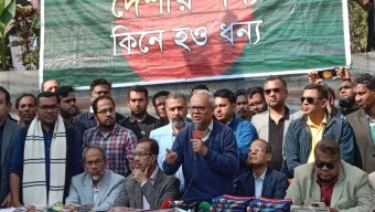 ১৬ বছর দিল্লি ছাড়া কোনো দেশ হাসিনাকে সমর্থন করেনি: রিজভী