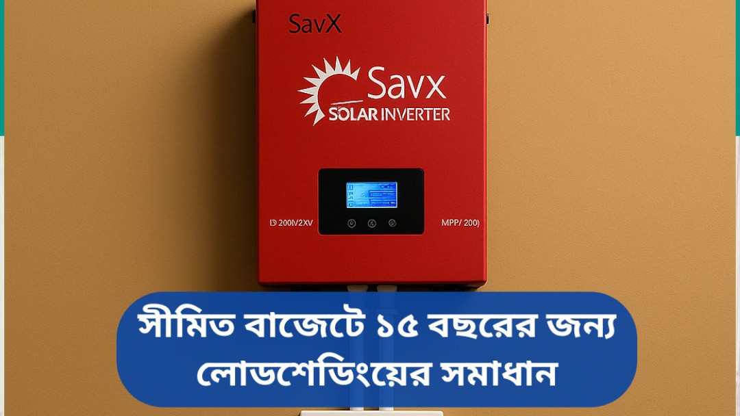 ১.৫ কিলোওয়াট সোলার ইনভার্টার – সাশ্রয়ী, শক্তিশালী এবং নিরবিচার বিদ্যুৎ সমাধান